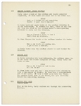 Moe Howard's Personally Owned Script for The Three Stooges 1944 Film ''Idle Roomers''